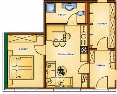 Apartment Sunshine Nauders Chambre photo